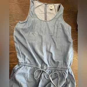 Old Navy jean romper size small